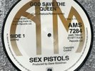 Sex Pistols God Save the Queen A&M 7 inch Vinyl Record Picture Disc - Mint Cond