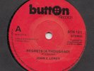 SYNTH / POP --  JOHN E.LOREN -- REGRETS (A THOUSAND )- UK 7