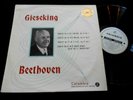WALTER GIESEKING/BEETHOVEN SONATAS/PIANO/COLUMBIA SAX 2259/UK PRESS LP