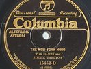 Tom Darby & Jimmie Tarlton, New York Hobo / Black Jack Moonshine, Columbia 15452
