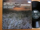 ZRG 937 Stravinsky Agon Berg Chamber Concerto David Atherton 1981 Argo NM
