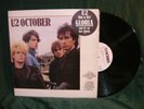 U2 October LP 1st press 1981 RARE Australian Festival HYPE STICKER + Inner EX+