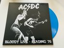 Ac/Dc Bloody Live Reading 76 Blue LP