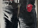 ROLLING STONES - STICKY FINGERS VINYL LP VG/Near Mint. Warhol Zipper Sleeve