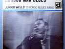 JUNIOR WELLS w/BUDDY GUY HOODOO MAN BLUES ULTRA-RARE ORIG '65 DELMARK STEREO LP