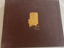 78 RPM Vintage 10”Record Storage Album Book Wine 10 Pages Clean Index