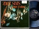 ZOOT SIMS Plays Four Altos LP ABC-PARAMOUNT ABC 198 US 1957 JAZZ DG MONO