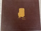 78 RPM Vintage 10” Record Storage Album Book Wine 10 Pages Clean Index