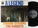 Shakin' Stevens & The Sunsets - A Legend LP - EMI Parlophone UK VG++ Autograph
