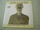 SIMPLE MINDS Theme For Great Cities (Moby Remix)/I Travel (John Leckie) new 12