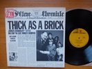 JETHRO TULL - THICK AS A BRICK LP - 1972 1st AUSTRALIA PRESS - NEWSPAPER SLEEVE