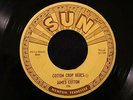 BLUES JAMES COTTON Cotton Crop Blues SUN 206 FIRST PRESS PUSHMARKS  CORNERSTONE