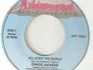 CHUCK JACKSON All Over The World ACHIEVEMENT  NORTHERN SOUL UK 45