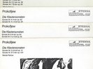 PROKOFIEV Complete Piano Sonatas NIKOLAI PETROV Eterna 827271-4 4 individual LPs