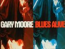 Gary Moore / Blues Alive 1993 UK Limited Numbered LP Poster Virgin V2716