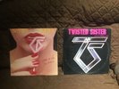 2 TWISTED SISTER HEAVY METAL LPS LOVE IS FOR SUCKERS & YOU CANT STOP ROCK N ROLL