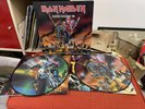 IRON MAIDEN MAIDEN ENGLAND '88 DOUBLE PICTURE DISC VINYL LP EX/EX