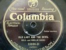SCARCE OLD-TIME COUNTRY 78 Bill & Belle Reed (Columbia 15336-D) Harry Smith