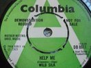 WILD SILK.HELP ME,CRIMSON AND GOLD.DEMO.VINYL.7