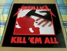 Metallica - Kill 'Em All. Vinyl LP. UK inc pic / lyric inner. Music For Nations