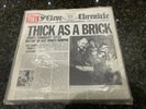 Jethro Tull ‎– Thick As A Brick VINYL LP PRELOVED - CHR 1003 -1972