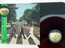 BEATLES ABBEY ROAD APPLE AP-8815 JAPAN OBI RED VINYL VINYL LP