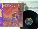 MEGADETH PEACE SELLS BUT WHO'S BUYING CAPITOL ECS-81773 JAPAN OBI VINYL LP