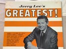 Vintage Record Album Jerry Lee's Greatest Hits 33 LP Jerry Lee Lewis 1961 First