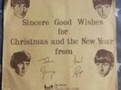Beatles U.K. Fan Club Flexi 1963 Christmas - Orig Memorabilia