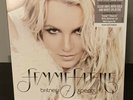 Britney Spears - Femme Fatale Limited Gold White Splatter Vinyl Used NM
