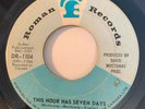 GARAGE PUNK The Shays THIS HOUR HAS SEVEN DAYS Roman 45 rare Canadian Toronto