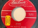 GARAGE PUNK Selective Service SHAKE / GREEN ONIONS Trans Canada 45 rare NM