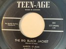 ROCKABILLY Marcel St-Jean THE BIG BLACK JACKET Teen-Age 45  Canadian