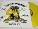 New Found Glory Makes Me Sick Signed Yellow Vinyl LP /500 Autographed 1st Press