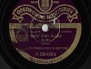 78 RPM RECORD LOUIS ARMSTRONG 1928 WEST END BLUES RARE GERMAN ODEON MASTER ISSUE