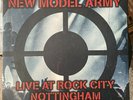 New Model Army - Live Rock City Nottingham 1989 Post Punk Goth Red Vinyl 2x LP