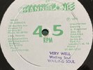 WAILING SOULS Very Well Fire Coal CHANNEL ONE JOE 1300 1978 JA PreRelease 12” EX