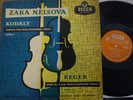 ZARA NELSOVA / KODALY - REGER - BACH / DECCA LXT 5252