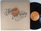 NEIL YOUNG Harvest REPRISE LP textured gatefold w/ lyric poster e