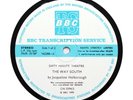 BBC TRANSCRIPTION DISC 