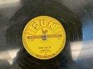 JOHNNY CASH THERE YOU GO/ TRAIN OF LOVE 78 RPM 10 inch VG  1956 SUN 258