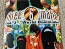Three 6 Mafia: Chpt. 2 World Domination Vinyl 2 LP Color Splatter New Six RARE