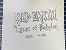 Iced Earth- Plagues Of Babylon (Century Media, 2014) Test Pressing Numbered 264