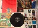 beatles sgt peppers lonely hearts club band vinyl + Rare Poster
