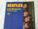 The Beatles-LADY MADONNA/THE INNER LIGHT-w-P/S-45 RPM-7