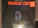 Maniac Cop OST LP 1988 Metal Blade lbl Jay Chattaway SEALED Mint 