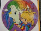 RAINBOW BRITE Paint a Rainbow in Your Heart LP Picture Disc Record 1984 Hallmark