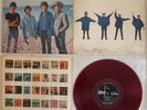 The Beatles - Help (1965) LP (VG+) SUPER RARE Odeon RED Vinyl 1st Press OIS