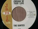 45 RPM GARAGE ROCK THE DANTES 