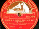 Schnabel. Beethoven (Sonatas op. 2.3, 31.2, 54). HMV DB 7970-76 (7). NM(-)